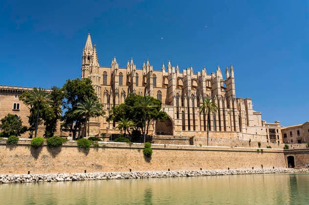 Sightseeing Mallorca - Kathedrale von Palma. Palma de Mallorca, 23.07.2020