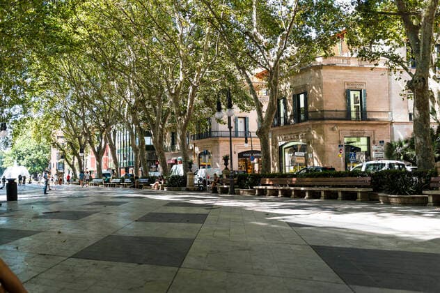 Sightseeing Mallorca - Altstadt von Palma. Palma de Mallorca, 23.07.2020