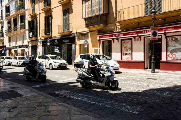 Sightseeing Mallorca - Altstadt von Palma. Palma de Mallorca, 23.07.2020