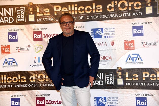 Foto IPP Gioia Botteghi Roma 28 07 2020 Decimo anno del premio La pellicola D oro, nella foto: Claudio Amendola Italy Photo Press - World Copyright