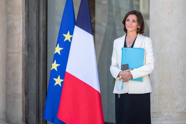 French Secretary of State to the Minister of National Education and Sport, in charge of Priority Education, Nathalie Elimas, leaves following the last French weekly cabinet meeting before summer vacation break, at the Elysee Palace in Paris, France, July 29, 2020.  Copyright: xAurelienxMorissardx