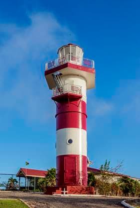 Lovers Leap Lighthouse, Saint Elizabeth Parish, Jamaica, West Indies, Caribbean, Central America Copyright: KarolxKozlowski 1245-2057
