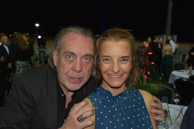 Manfred Siebinger, Isabel von Karajan, Österreichischer Musiktheaterpreis, Gala, Terminal 2, Salzburg 2020,