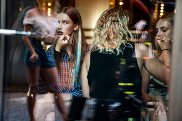 Bilder des Jahres 2020, Entertainment 08 August Entertainment Themen der Woche KW33 Entertainment Bilder des Tages Copenhagen Fashion Week - Soeren Le Schmidt show paa Hotel Villa mandag den 10. august 2020. Paa grund af covid-19 er CFW anderledes i aar, shows bliver vist paa CFWs hjemmeside og fysisk er der mindre presse til stede og forholdsregler som sprit og afstand skal foelges paa diverse venues , Denmark  Copyright: MartinxSylvestx cop104 spdk20200810-204716-L