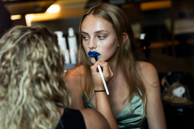 Copenhagen Fashion Week - Soeren Le Schmidt show paa Hotel Villa mandag den 10. august 2020. Paa grund af covid-19 er CFW anderledes i aar, shows bliver vist paa CFWs hjemmeside og fysisk er der mindre presse til stede og forholdsregler som sprit og afstand skal foelges paa diverse venues , Denmark  Copyright: MartinxSylvestx cop104 spdk20200810-204836-L