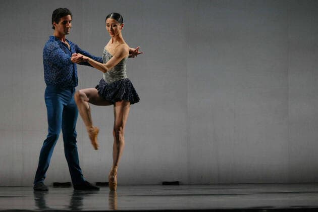 ODESA, UKRAINE - AUGUST 10, 2020 - Ballet dancer Yen Han performs on the stage of the Odesa National Academic Opera and Ballet Theatre during the opening of the Odessa Classics 2020 International Music Festival, Odesa, southern Ukraine. Opening of Odessa Classics 2020 Festival  Copyright: xYuliixZozuliax
