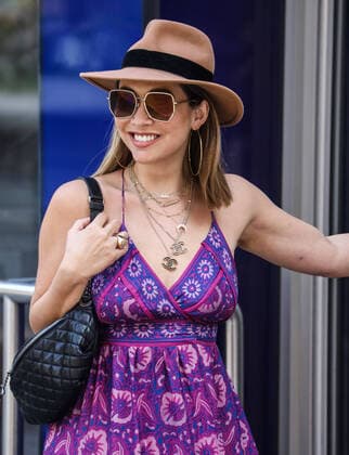 Bilder des Jahres 2020, Entertainment 08 August Entertainment Themen der Woche KW33 Entertainment Bilder des Tages August 12, 2020, London, United Kingdom: Myleene Klass arrives at the Global Radio Studios in London. London United Kingdom - ZUMAs197 20200812_zaa_s197_005 Copyright: xBrettxCovex