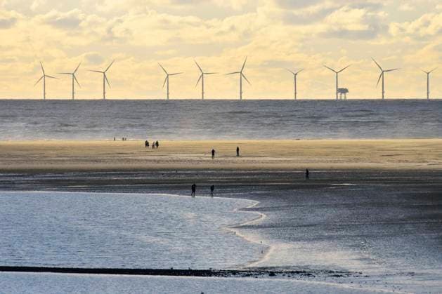 Nordsee mit der Sandbank Hohes Riff, Borkum, Ostfriesische Insel, Ostfriesland, Niedersachsen, Deutschland, Europa *** North Sea with the sandbank Hohes Riff, Borkum, East Frisian Island, East Frisia, Lower Saxony, Germany, Europe Copyright: imageBROKER MichaelxNarten ibxmna05839580.jpg