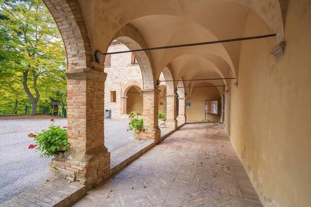 Convent Church of Montefiorentino, Frontino, Marche, Italy, Europe ÂMauroFlamini REDA&CO 1028_14_MFL12738