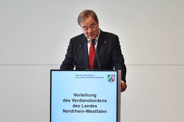 Verleihung des Verdienstordens des Landes Nordrhein-Westfalen am 23.08.2020 in der Flora Köln in Köln Armin Laschet ( Ministerpräsident Nordrhein-Westfalen )