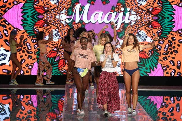 Bilder des Jahres 2020, Entertainment 08 August Entertainment Themen der Woche KW34 Entertainment Bilder des Tages MIAMI, FLORIDA - AUGUST 23: (NO SALES NEW YORK POST) A model walks the runway during Maaji Swimwear Show - Paraiso Miami Beach 2020 on August 23, 2020 in Miami, Florida....People: Model Miami Beach United States Of America - ZUMAs214 20200823_zba_s214_312 Copyright: xSMGx