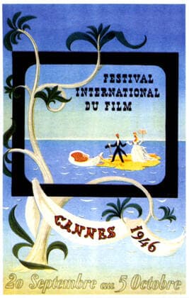 CANNES FILM FESTIVAL 1946 CANNES FILM FESTIVAL, 1946. Strictly editorial use only in conjunction with the promotion of the film. Credit line mandatory. This image is copyright of the film company and is supplied under the terms of issue as film still. No commercial or book cover use permitted without prior consent from the film company.  Mandatory credit line: Image courtesy Ronald Grant Archive Mary Evans