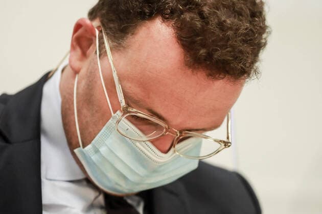News Bilder des Tages Jens Spahn bei Kassenärztliche Vereinigung Dortmund 2020.08.25 Gesundheitsminister Jens Spahn CDU bei einer Veranstalltung zum Thema Corona, in der Kassenärztliche Vereinigung Dortmund. Dortmund NRW Germany