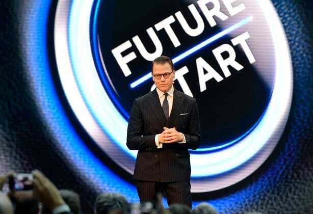 Prince Daniel Opening of CampX by Volvo Group , Campus Lundby, Gothenburg, 2019 03 28 c Tommy Holl TT Photo Tommy Holl TT code 2391 Gothenburg Sweden x2391x,  Copyright: xTOMMYxHOLL TTx PRINCE DANIEL VISIT VOLVO