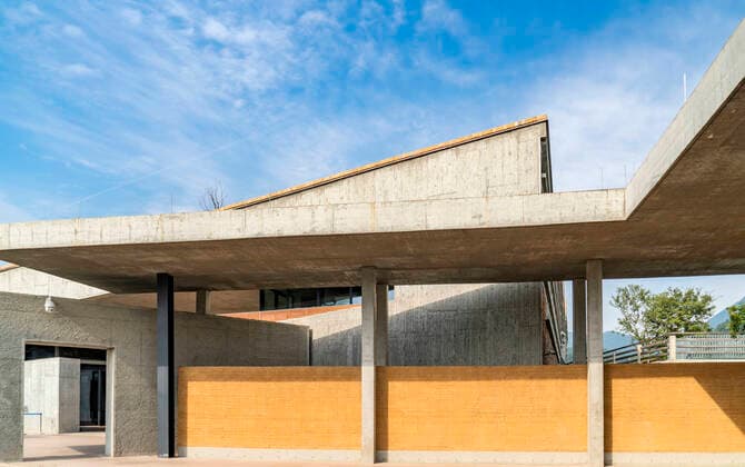 Architektur von Wang Shu Fuchunshan Pavilion  651743720812183553
