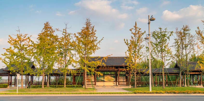 Architektur von Wang Shu Fuchunshan Pavilion  651743772356378626