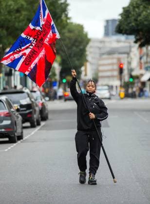 30 08 2020. London, United Kingdom. Million People Movement March.  Copyright: xMartynxWheatleyx xParsonsxMediax PAR-6825-0014