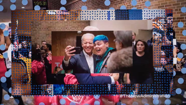 August 30, 2020 - Wilmington, Delaware, U.S. - A screen grab from a new 30-second ad by the Biden Harris campaign entitled Everybody Vote that ran during the 2020 MTV Video Music Awards tonight. It was one of two spots on the awards show aimed at pointing younger voters towards voting and supporting the Democratic ticket. Wilmington U.S. - ZUMAce6_ 20200830_zaf_ce6_009 Copyright: xBidenxForxPresidentx