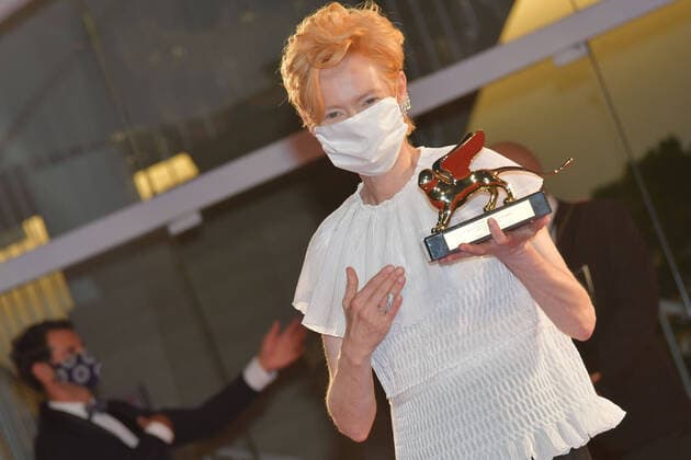 Mostra. 77eme Festival du Film de Venise. Soiree d ouverture. 77th Venizia Film Festival. 2020 Mostra. Opening on red Carpet 259575 2020-09-02 Venise Italie Swinton, Tilda  Copyright: xEricxCatarinax STAR_259575_059