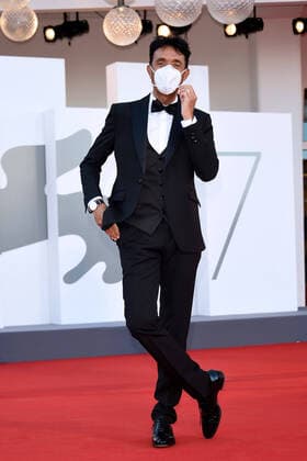 77th Venice Film Festival 2020, film Lacci Red Carpet And Opening Ceremony Red Carpet Arrivals Pictured: Giulio Base  Copyright: xAlbertoxTerenghi Venice2020x xIPx xVenezia2020x