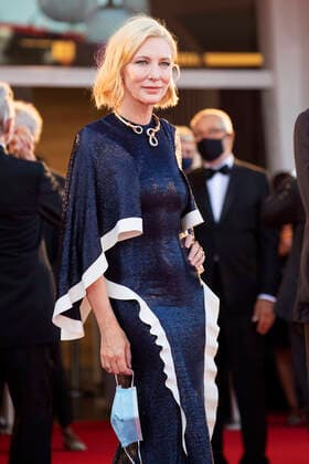 Cate Blanchett bei der Festivaleröffnung mit der Premiere des Kinofilms Lacci auf der Biennale di Venezia 2020 77. Internationale Filmfestspiele von Venedig im Palazzo del Cinema. Venedig, 02.09.2020