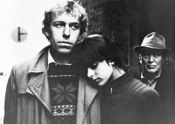 FALSCHE BEWEGUNG aka FALSE MOVEMENT aka WRONG MOVE RUDIGER VOGLER, NASTASSJA KINSKI, HANS CHRISTIAN BLECH Date: 1975. Strictly editorial use only in conjunction with the promotion of the film. Credit line mandatory. This image is copyright of the film company and is supplied under the terms of issue as film still. No commercial or book cover use permitted without prior consent from the film company.  Mandatory credit line: Image courtesy ALBATROS PRODUKTION SOLARIS FILM WDR Ronald Grant Archive Mary Evans