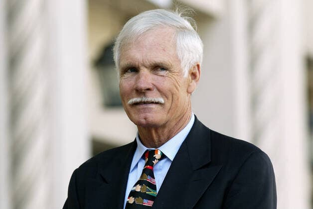 Ted Turner Media Mogul Ted Turner, Hollywood Walk Of Hollywood, Los Angeles, Usa 07 April 2004  Copyright: MaryxEvansxAllstarxGrahamxWhitbyxBoot 12967846
