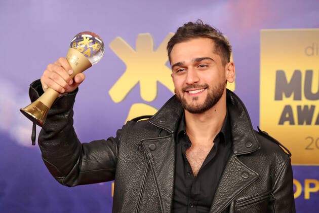 MOSCOW, RUSSIA - SEPTEMBER 4, 2020: Singer Jony (Dzhakhid Guseinli) attends an online ceremony to present the 3rd annual Zhara Music Awards at Karo 11 Oktyabr Cinema. Vyacheslav Prokofyev TASS  TS0E5DA9
