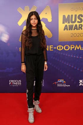 MOSCOW, RUSSIA - SEPTEMBER 4, 2020: Singer Alessandra attends an online ceremony to present the 3rd annual Zhara Music Awards at Karo 11 Oktyabr Cinema. Vyacheslav Prokofyev TASS  TS0E5DB5