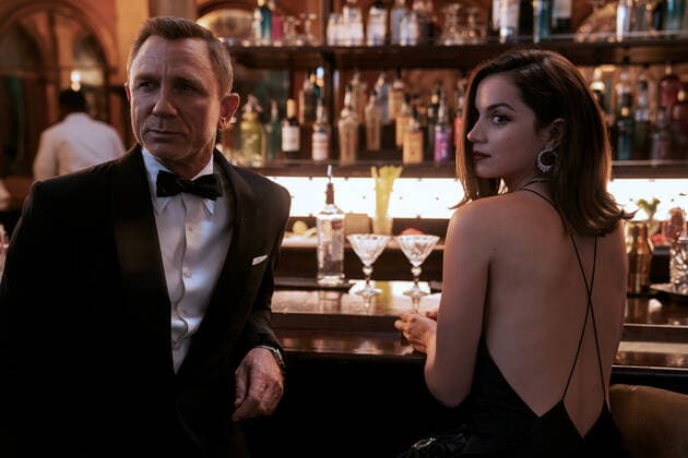 RELEASE DATE: April 8, 2020 TITLE: No Time To Die STUDIO: DIRECTOR: Cary Joji Fukunaga PLOT: Bond has left active service. His peace is short-lived when his old friend Felix Leiter from the CIA turns up asking for help, leading Bond onto the trail of a mysterious villain armed with dangerous new technology. STARRING: DANIEL CRAIG as James Bond, ANA DE ARMAS as Paloma. Pinewood Studios United Kingdom - ZUMAl90_ 20200408_sha_l90_665 Copyright: xMGMx