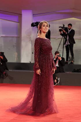 VENICE, Italy - September 05: Silvia D Amico walks the red carpet ahed of the Kineo Prize at the 77th Venice Film Festival on September 05, 2020 in Venice, Italy. Copyright: xAnnalisaxFlori MediaPunchx