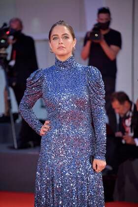 77th Venice Film Festival 2020, Red Carpet. Filming Italy Award. Pictured Matilde Gioli  Copyright: xSimonexComix xIPAx xVeneziax2020x