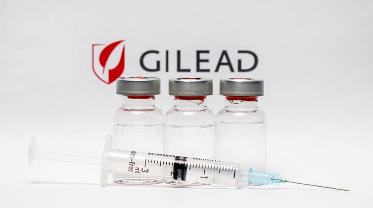 10.09.2020, Pharmaindustrie : Gilead Sciences, Inc., Ein Pharmazie- und Biotechnologieunternehmen aus den Vereinigten Staaten 10.09.2020, Pharmaindustrie 10.09.2020, Pharmaindustrie
