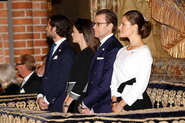 Prince Carl Philip, Princess Sofia, Prince Daniel, Crown Princess Victoria Attendance at a service in connection with the Opening of the Parliamentary Session, Storkyrkan, Stockholm, 2018 09 25 c Johan Jeppsson IBL Attendance at service on the occasion of the opening of the Riksdag, Storkyrkan, Stockholm Stockholm Sweden royal house Sweden x2551x,  Copyright: xJohanxJeppsson TTx Attendance at a service in connection with the Opening of the Pa