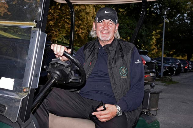 Johnny Logan beim 26. Eagles-Tabaluga Golf Cup 2020 im Golf-Club Tutzing. Tutzing, 12.09.2020