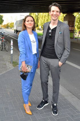 FIRST STEPS AWARD 2020 Alice Dwyer Alice Dwyer, Sabin Tambrea Ankunft zum FIRST STEPS AWARD im Saeaelchen des Berliner Holzmarkt in Berlin am 14.09.2020