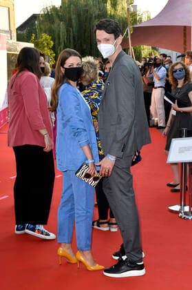 Alice Dwyer und Sabin Tambrea bei der Ankunft zur 21. Verleihung der First Steps Awards 2020 im Säälchen. Berlin, 14.09.2020