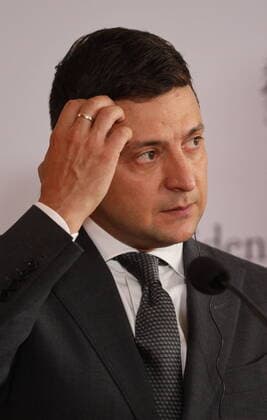 Ukraine Offizieller Besuch Wien, Hofburg, 15. 09. 2020 Wolodymyr SELENSKYI - Präsident Ukraine