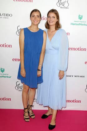 Hannah Pippert und Marie Pippert bei der Verleihung des EMOTION Award 2020 im Ginn Hotel. Hamburg, 15.09.2020