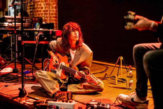 Hamburg, 16. September 2020 - Drew Sycamore bei einem Konzert vor dem Hamburger Knust im Rahmen des Reeperbahn Festivals 2020