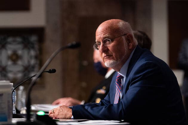 Dr. Robert Redfield, Director of the Centers for Disease Control and Prevention , speaks during a hearing with the US Senate Committee on Appropriations Subcommittee on Labor, Health and Human Services, Education, and Related Agencies Hearing to Review Coronavirus Response Efforts in Washington, DC on Wednesday, September 16, 2020. Copyright: xAnnaxMoneymakerx xPoolxviaxCNPx MediaPunchx