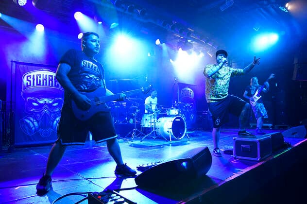 Sickret live beim Backstage Kultursommer in der Stadt im Backstage Werk. München, 17.09.2020