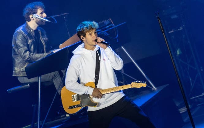 Wincent Weiss Konzert Berlin 2020 Berlin, 18.09.20, Wincent Weiss beim Konzert der Back to live Open Airs 2020 in der Waldbuehne Berlin. Berlin Berlin Deutschland Waldbühne