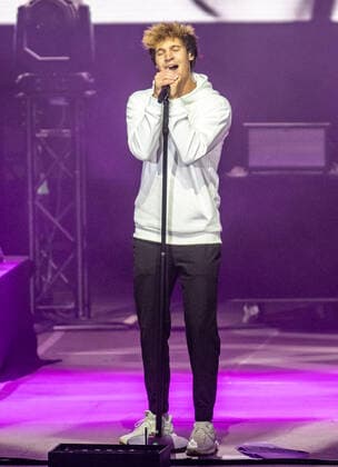 Wincent Weiss Konzert Berlin 2020 Berlin, 18.09.20, Wincent Weiss beim Konzert der Back to live Open Airs 2020 in der Waldbuehne Berlin. Berlin Berlin Deutschland Waldbühne