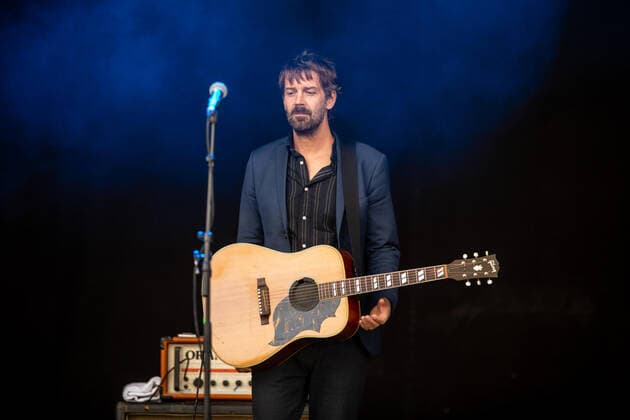 Hamburg, 19. September 2020 - Niels Frevert bei einem Konzert auf der Festival Village Stage im Rahmen des Reeperbahn Festivals 2020