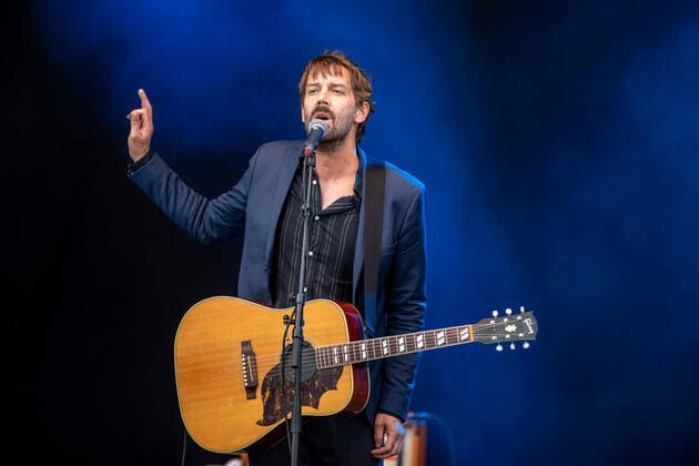 Hamburg, 19. September 2020 - Niels Frevert bei einem Konzert auf der Festival Village Stage im Rahmen des Reeperbahn Festivals 2020