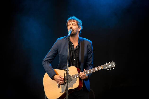 Hamburg, 19. September 2020 - Niels Frevert bei einem Konzert auf der Festival Village Stage im Rahmen des Reeperbahn Festivals 2020