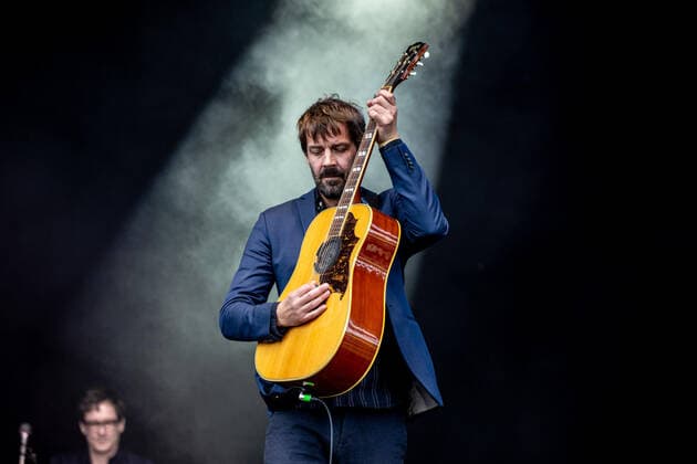 Hamburg, 19. September 2020 - Niels Frevert bei einem Konzert auf der Festival Village Stage im Rahmen des Reeperbahn Festivals 2020