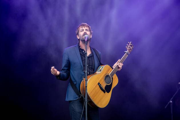 Hamburg, 19. September 2020 - Niels Frevert bei einem Konzert auf der Festival Village Stage im Rahmen des Reeperbahn Festivals 2020