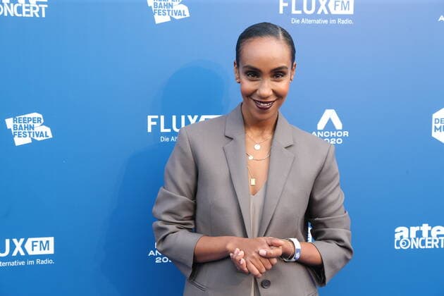 Hamburg Moderatorin Hadnet Tesfai bei der Verleihung des Anchor Award 2020 im St. Pauli Theater Hamburg Reeperbahn Festival International Music Award 19.9.2020